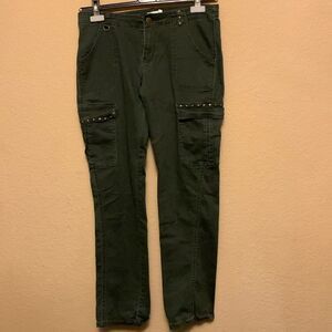 Dream Out Loud by Selena Gomez Girls Denim Jeans Size 9 (32x30) Green